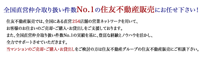 品川Vタワーの売却・査定・購入・賃貸に関するお問合わせは住友不動産販売にご相談ください。