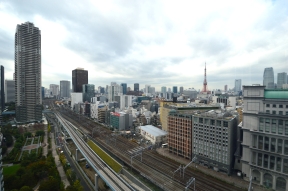 東京タワーと都心の眺望