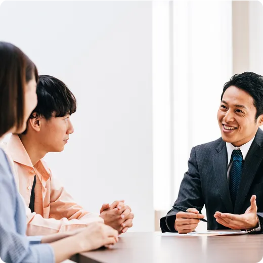 お客様との打ち合わせ イメージ