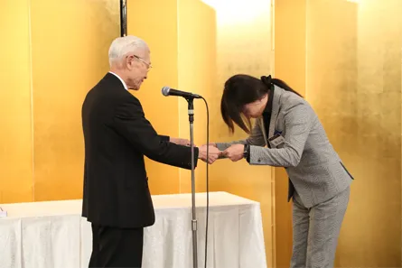 授賞式の様子