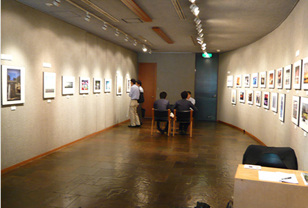 展覧会の写真
