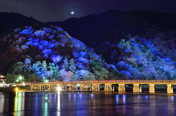 エリア賞（近畿）　近藤　克啓　「幽玄の渡月橋」　京都府