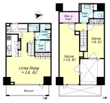 2LD・K+WIC<br>103.56m²