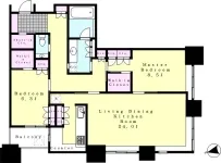 2LDK+2WIC+SIC　<br>98.08m²