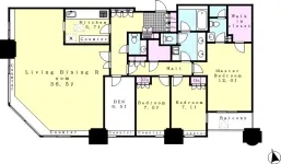 3LD・K+DEN+WIC+SIC　<br>169.33m²
