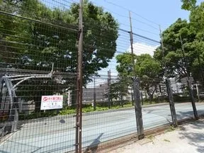 美竹公園　バスケコート施設