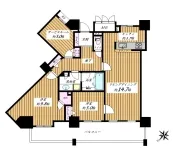 2SLD・K+WIC <br>86.45m²