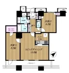 2LD・K+WIC<br>70.01m²