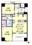 2LDK+WIC<br>54.32m²
