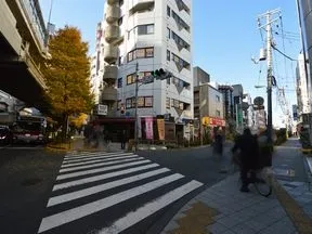 池尻交差点を右折