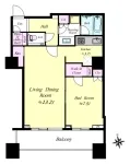 1SLD・K+WIC <br>59.44m²