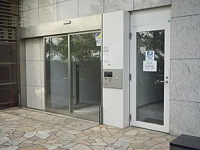 自転車置場入口