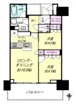 2LD・K<br>55.58m²