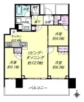 3LD・K+WIC<br>69.22m²