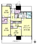 3LD・K+2WIC<br>73.91m²