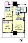 2LDK<br>54.94m²