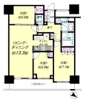 3LDK+WIC<br>73.48m²