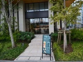 マンション内にあるカフェ