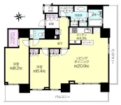 2LD・K+WIC<br>98.38m²