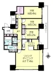 3LD・K+WIC<br>101.38m²