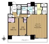 2LD・K+WIC+納戸<br>101.43m²