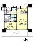 １ＬＤＫ<br>４５．９４m²