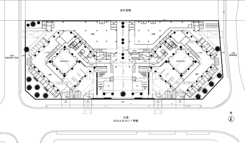 敷地配置図