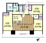 3LDK<br>80.66m²