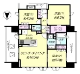 3LDK+WIC<br>67.40m²