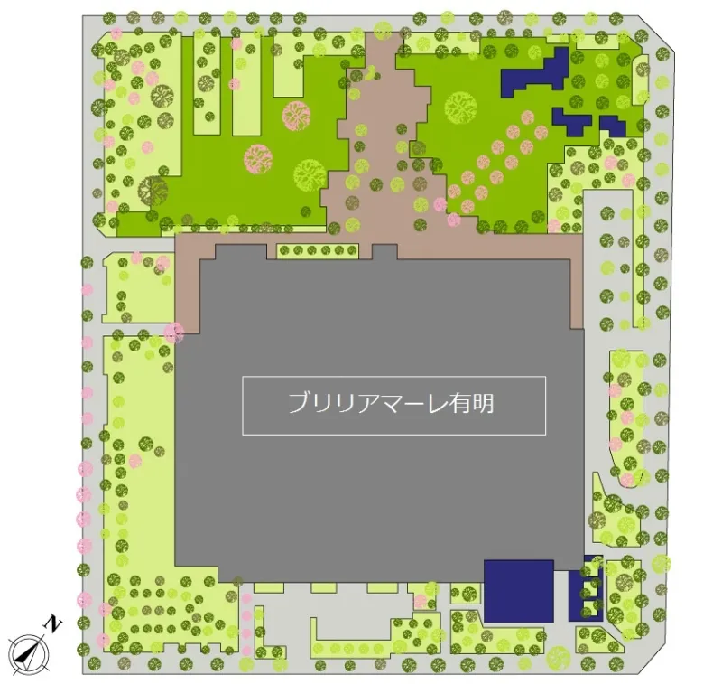 敷地配置図
