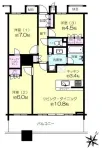 3LD・K＋WIC<br>70.87m²