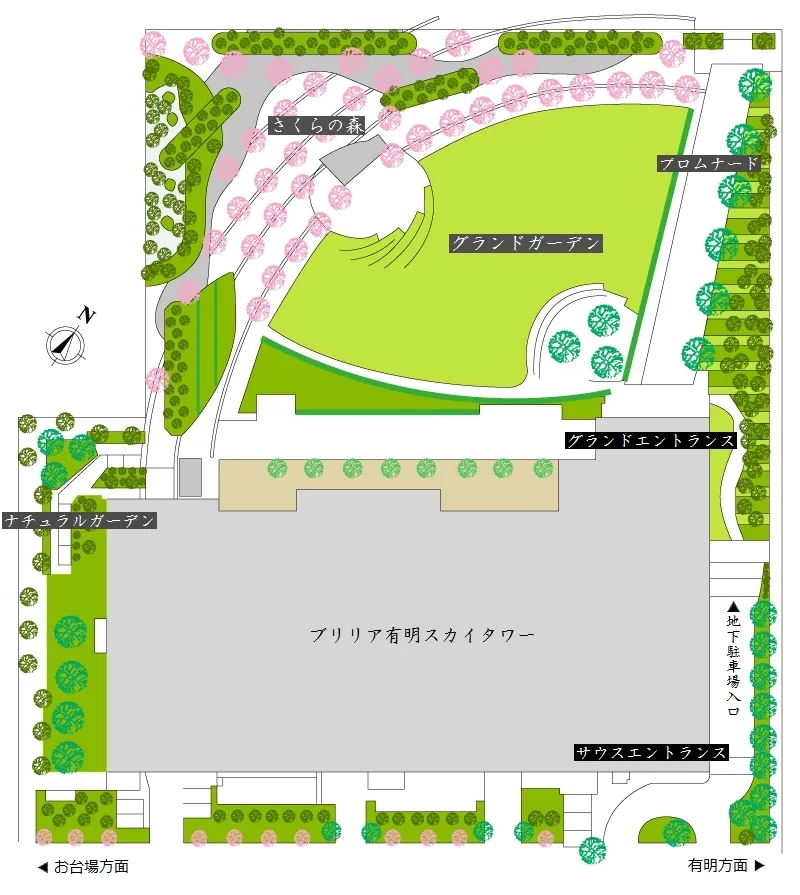 敷地配置図