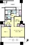 2LDK<br>60.00m2