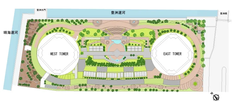 敷地配置図