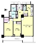 2LD・K+W  <br>78.40m²