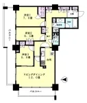 3LD・K+W  <br>86.17m²