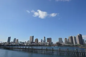 ウエストビューポイントより望む月島方面