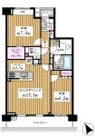 2LD・K＋WIC　<br>68.88m²