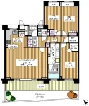 3SLD・K＋WIC　<br>93.21m²