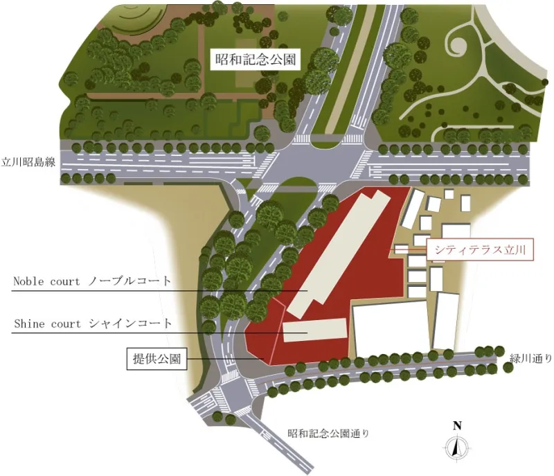 敷地配置図