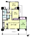3LD・K<br>73.06m²