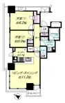 2LD・K+WIC<br>60.70ｍ²