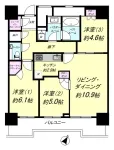 3LD・K+WIC<br>69.61ｍ²