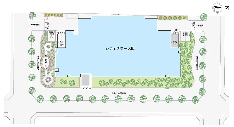 敷地配置図