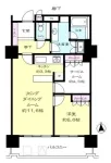 １LD・K＋納戸　<br>６０．１０m²