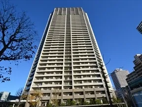 コスモポリス品川外観（南側道路より）