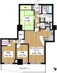 3SLDK+WIC　<br>76.07m²