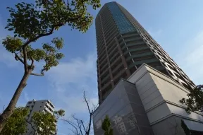 敷地西側より
