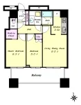 2LD・K+WIC　<br>55.34m²