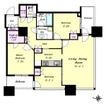 3SLD・K+WIC　<br>86.91m²